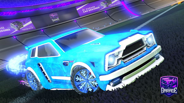 A Rocket League car design from lCE8ERG