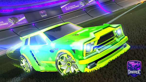A Rocket League car design from umokitzme