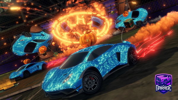 A Rocket League car design from CharlesLeclerc16IT