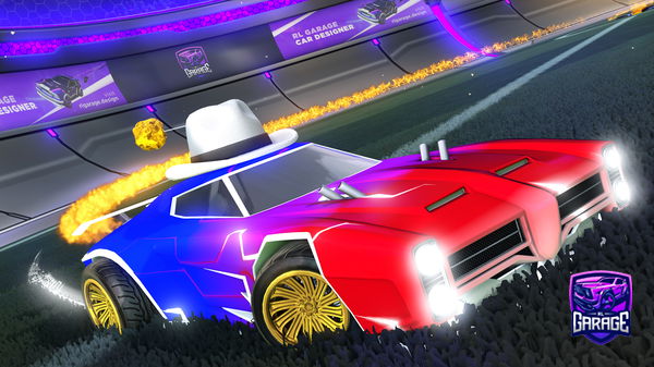 A Rocket League car design from rmc