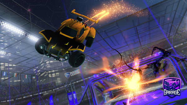 A Rocket League car design from bob-tomatoe