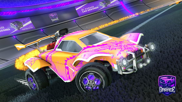 A Rocket League car design from Lexvex9051