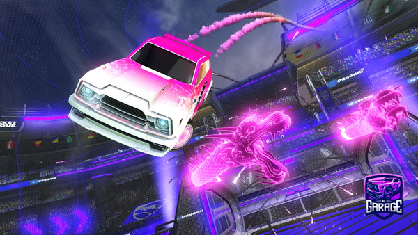 A Rocket League car design from Mando05