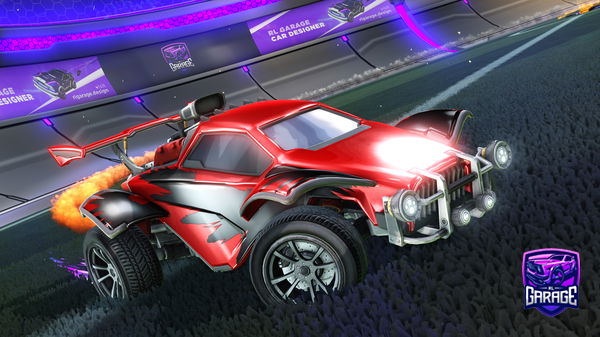 A Rocket League car design from juliu287go