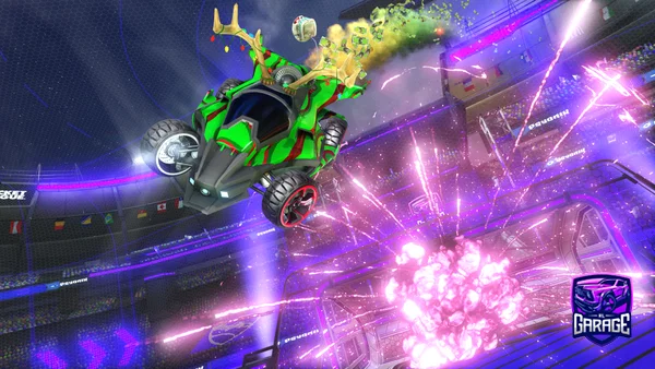A Rocket League car design from kiany11