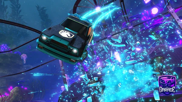 A Rocket League car design from HUGONITE14