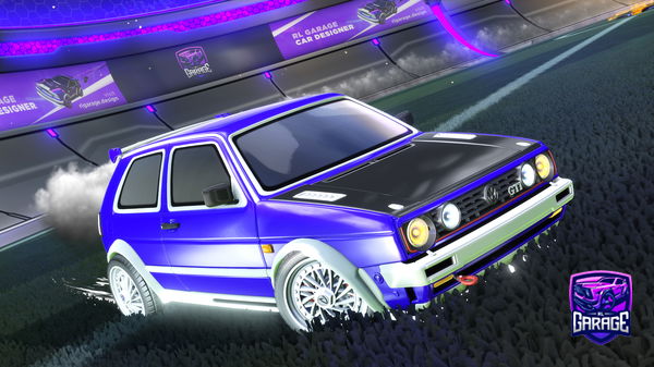 A Rocket League car design from htany