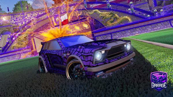 A Rocket League car design from Rogalik058