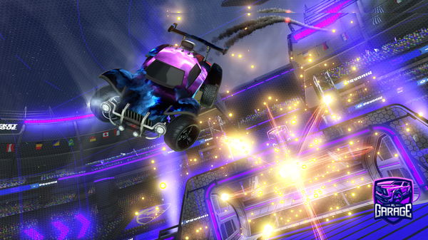 A Rocket League car design from TygoStephan