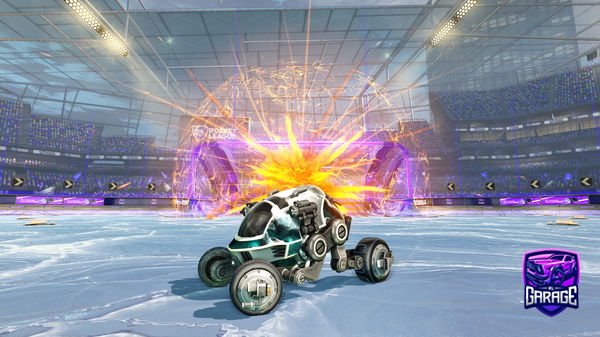 A Rocket League car design from ChrisDonnaveli