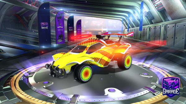 A Rocket League car design from Viper_rl101