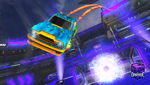 A Rocket League car design from Reymay2010
