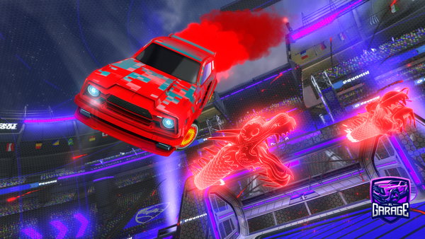 A Rocket League car design from PNMMax