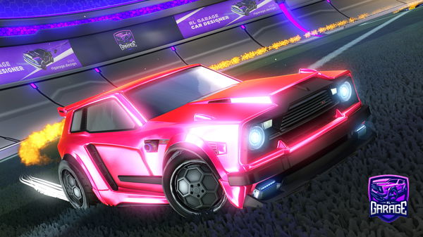 A Rocket League car design from CXCXNUT