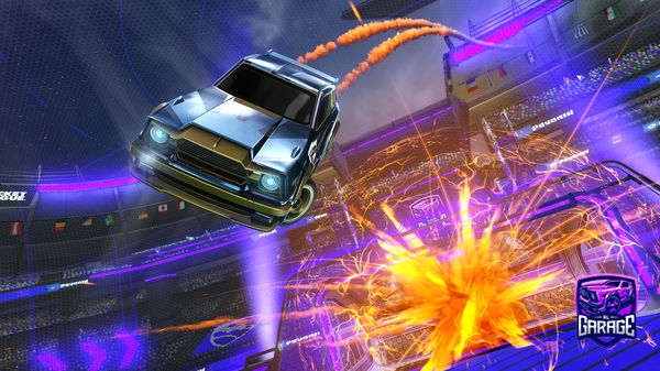 A Rocket League car design from Lightninstriker_