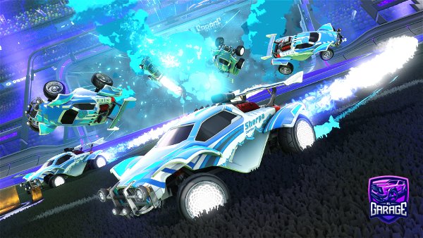 A Rocket League car design from Scope_bombs