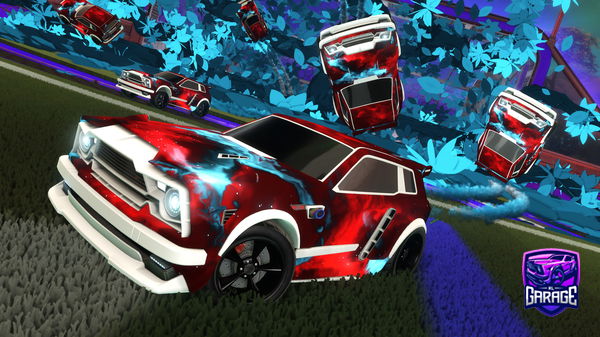 A Rocket League car design from wildcardrl