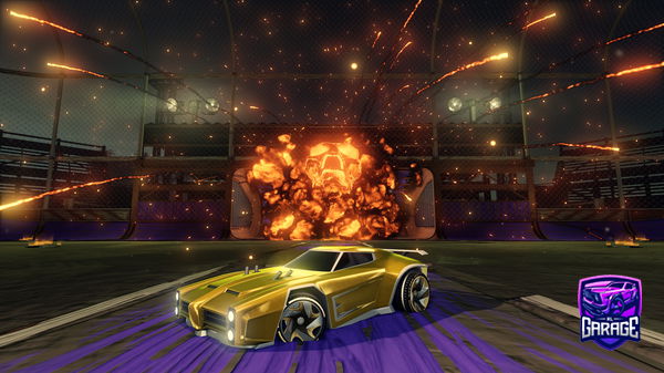 A Rocket League car design from slashcokeacola