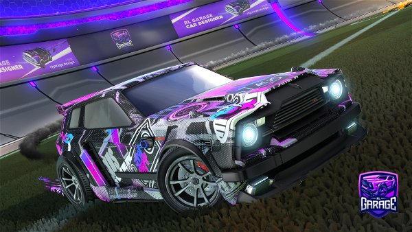 A Rocket League car design from MonkeyFighter