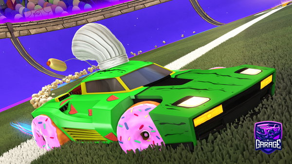 A Rocket League car design from ULTRASCO