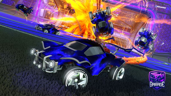 A Rocket League car design from CapsuleSand9912