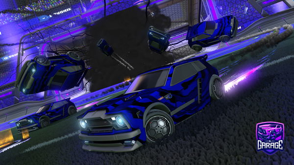 A Rocket League car design from CollinWagner