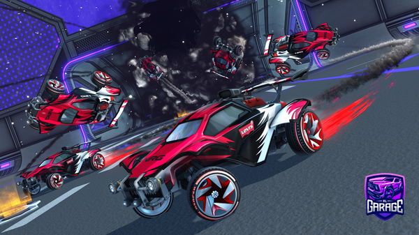 A Rocket League car design from Ricky21