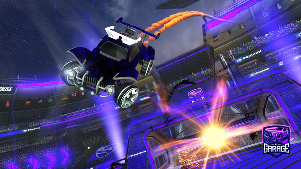 A Rocket League car design from ShadowMane6plus1