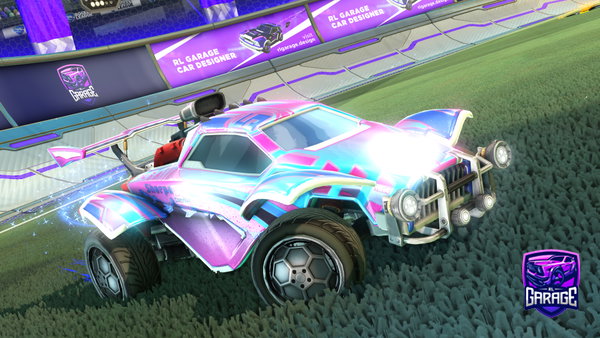 A Rocket League car design from NizerDORYA