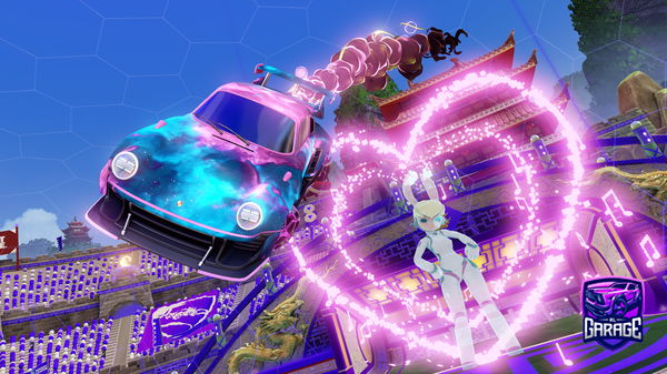 A Rocket League car design from TinyBean_