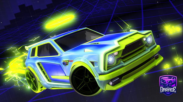 A Rocket League car design from Monster__K2__