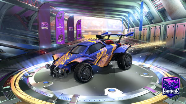 A Rocket League car design from Batje-MB