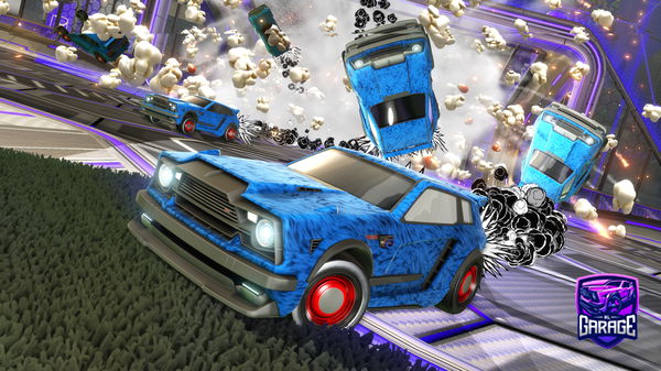 A Rocket League car design from crazymuffin9000p