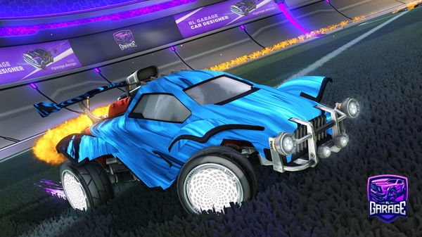 A Rocket League car design from wyfi123