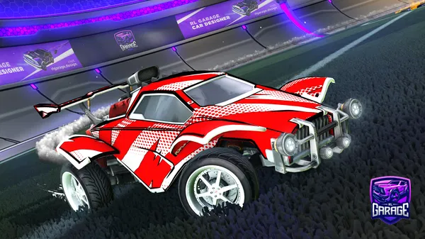 A Rocket League car design from Demonerty