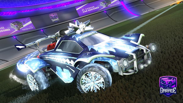 A Rocket League car design from CurtyRagsdude
