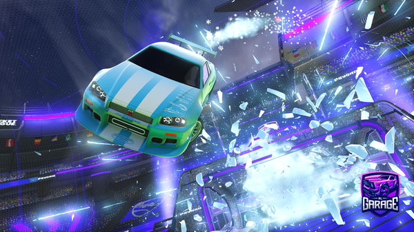 A Rocket League car design from Halfpace_Gaming