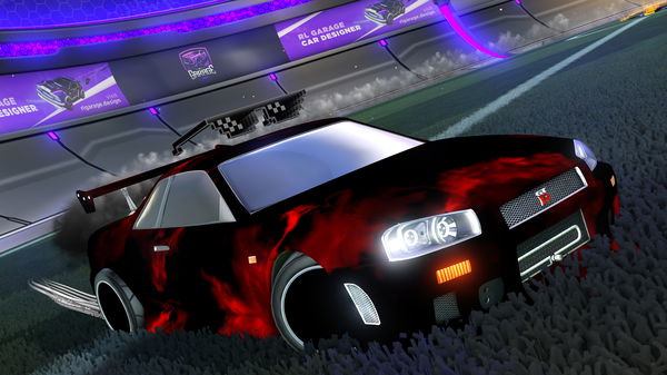 A Rocket League car design from Pulce_