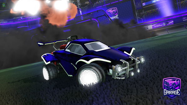 A Rocket League car design from knightyknightly