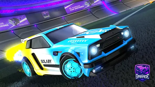 A Rocket League car design from Wests