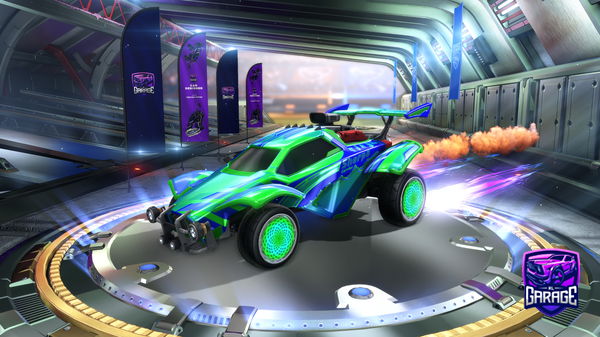 A Rocket League car design from sw4zxx