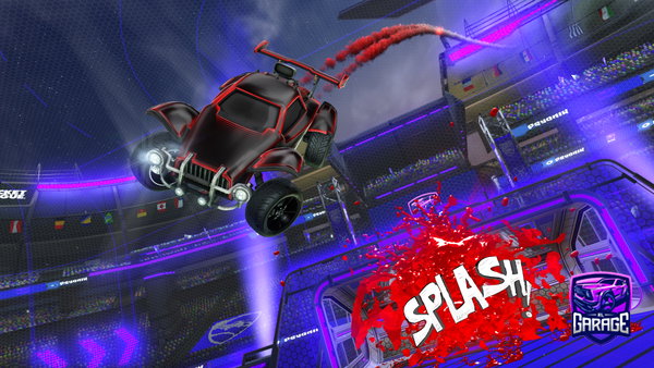 A Rocket League car design from VALMAKAR0