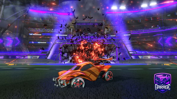 A Rocket League car design from Staticklips