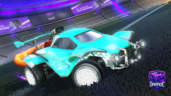 A Rocket League car design from midovx