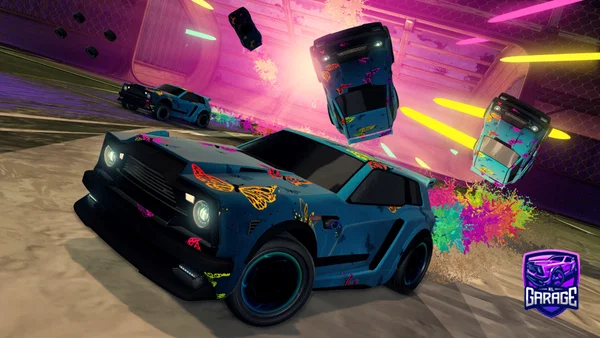 A Rocket League car design from ryanj6863
