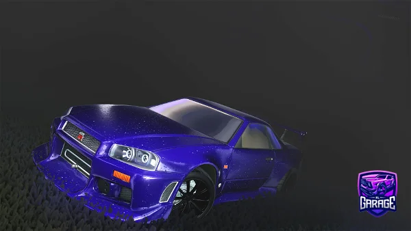 A Rocket League car design from OoARTICULATEoO
