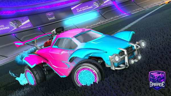 A Rocket League car design from LEXIDRIFT19