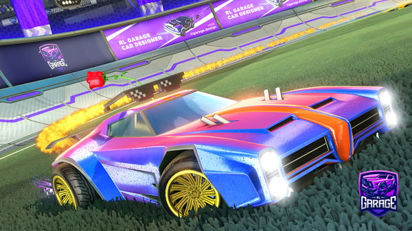 A Rocket League car design from Quitt