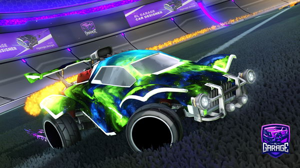 A Rocket League car design from NixusD3rk