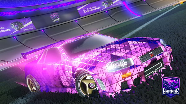 A Rocket League car design from BORNxSTELLAR